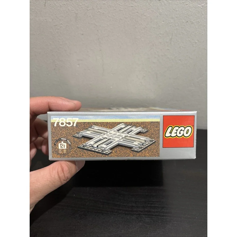 LEGO 7857 Crossing, Electric Rails Grey 12V, BNIB, Retired NEW RARE